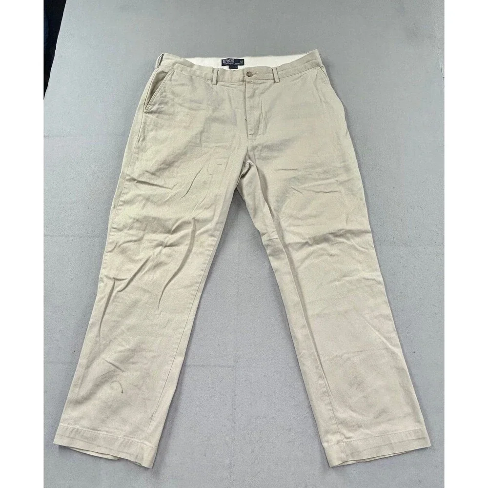 Polo Ralph Lauren Classic Chino Men’s Khaki Pants 36x30 Beige